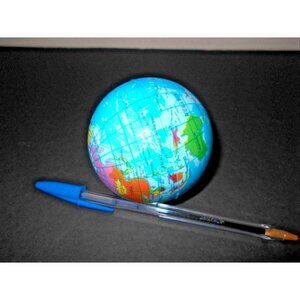 NEW World Globe Stress Ball Squeezer fun